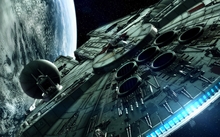 star wars movies spaceships millenium falcon 1920x1080 wallpaper 